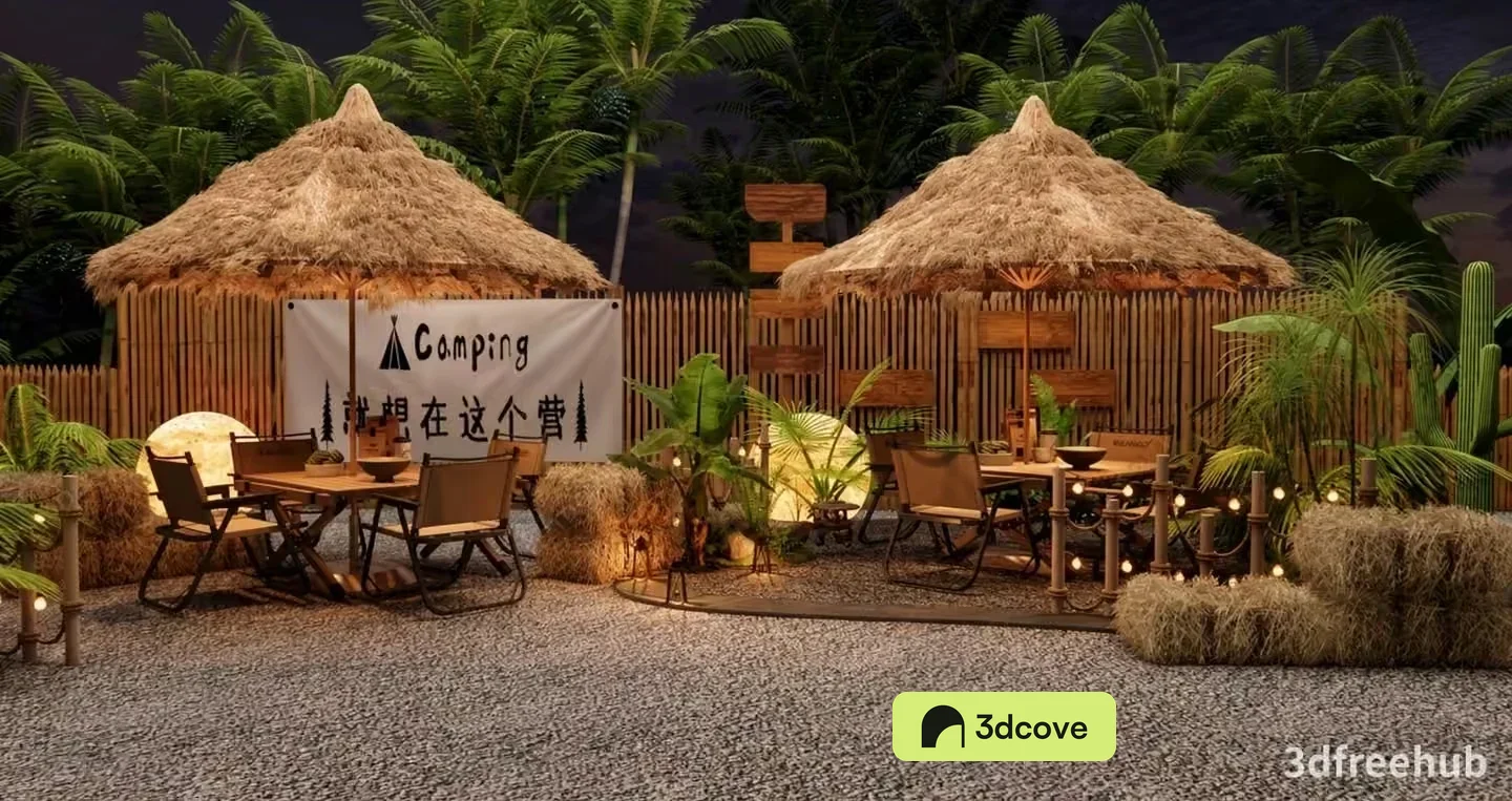 Cozy Camping Scene