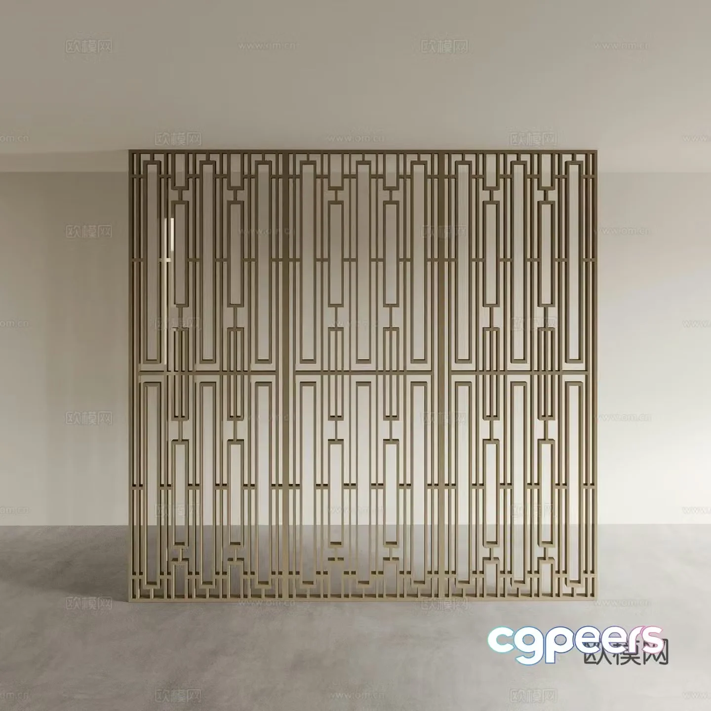 Partition Screen 3D Model