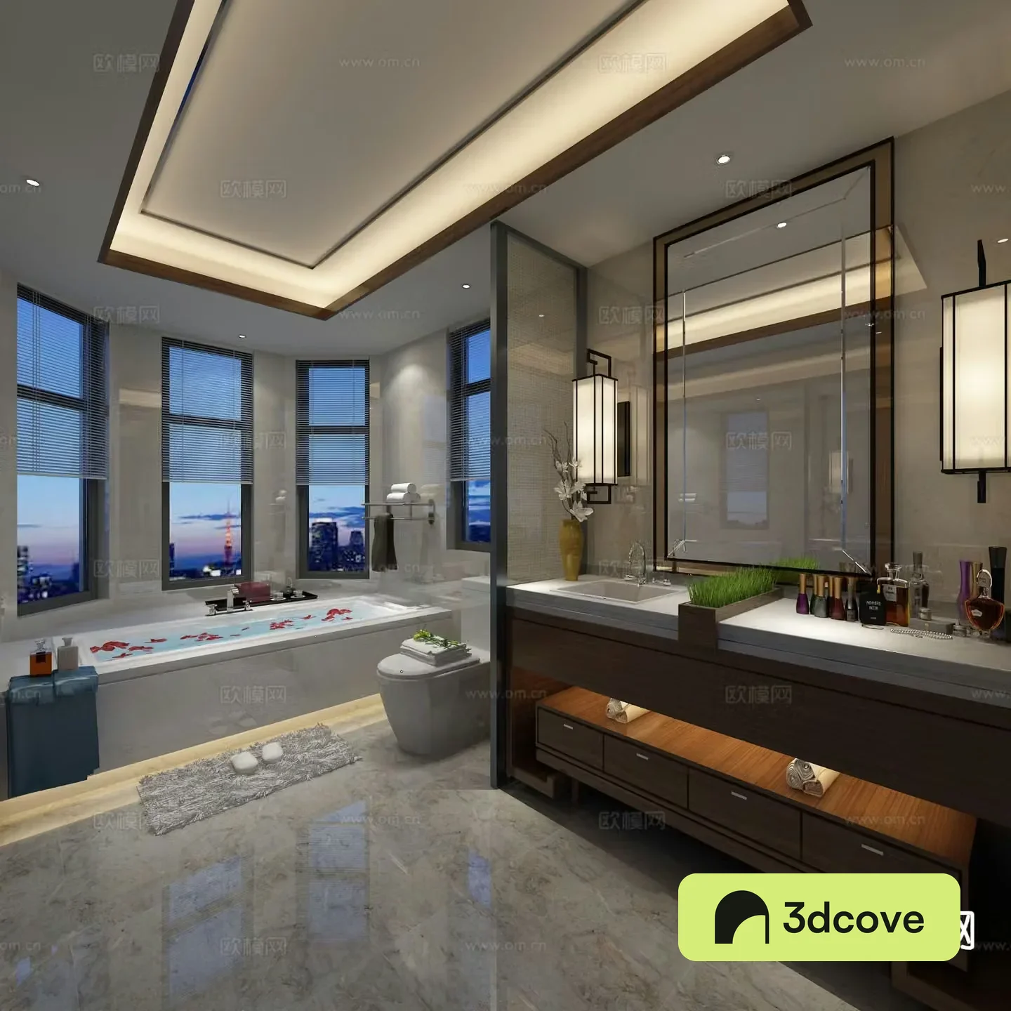New Chinese style bathroom