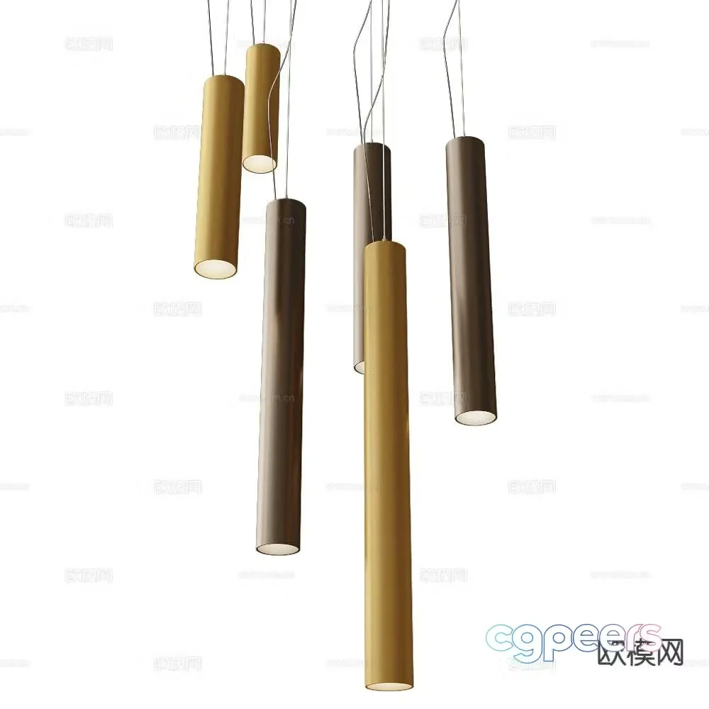 Zenit chandelier 3d model