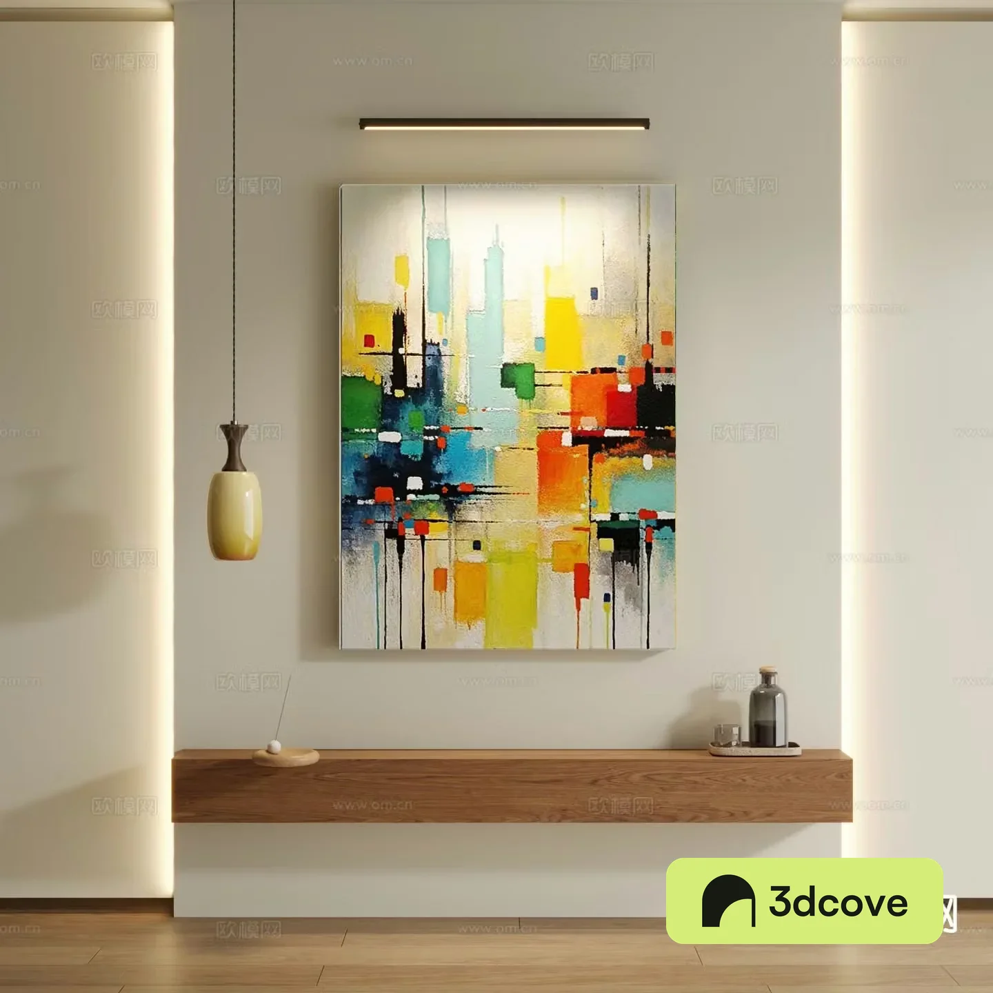 Medieval style decorative painting oil painting