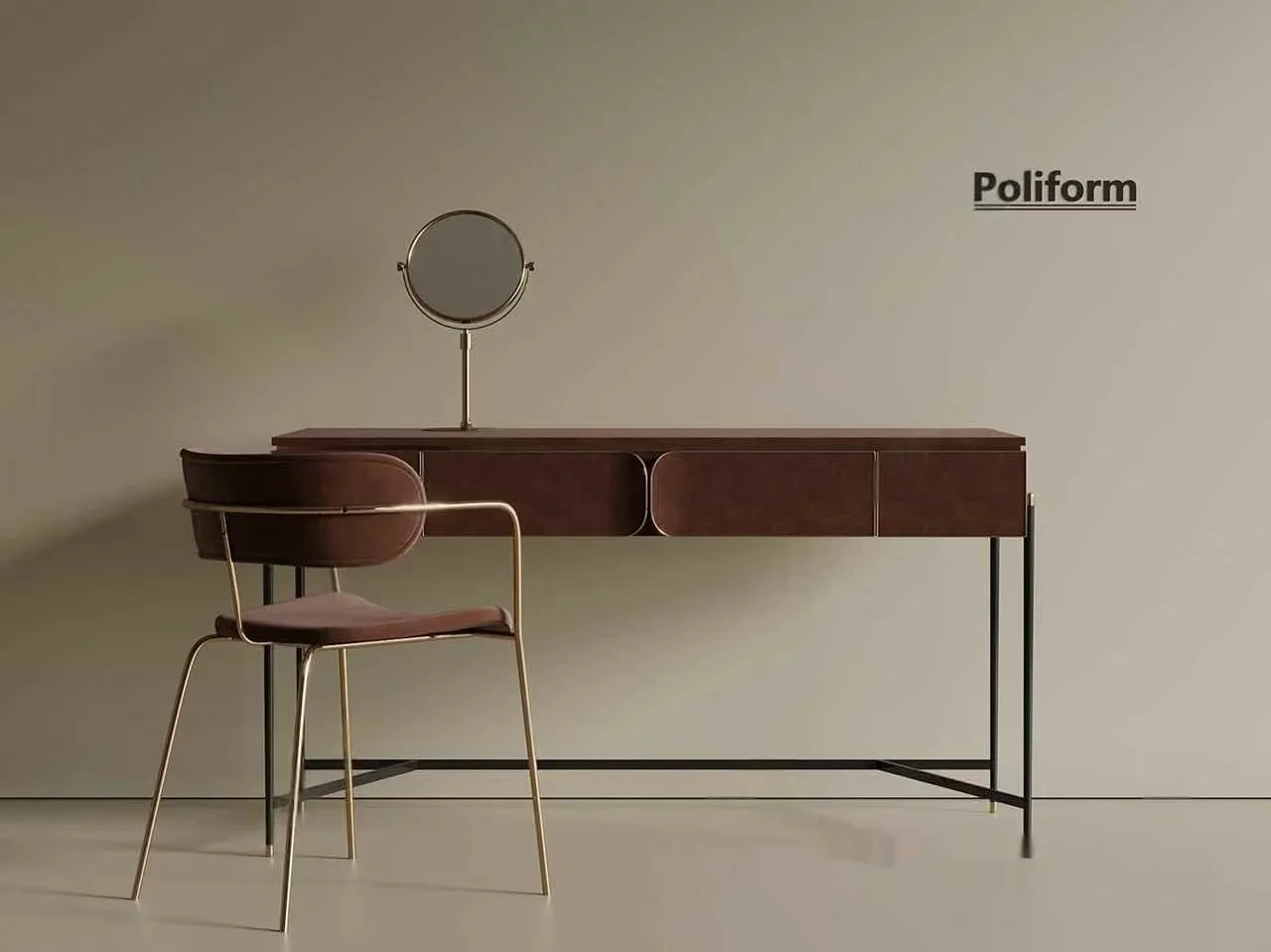 Modern Vanity Table 3D Model – 19407 – VRAY Render