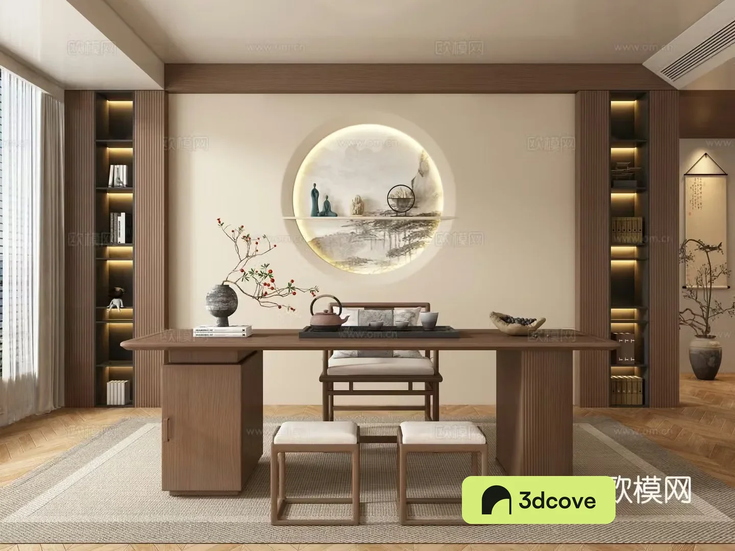 New Chinese tea room