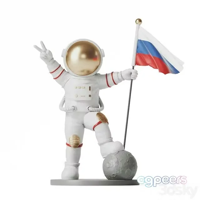 3ds Max Free – Astronaut