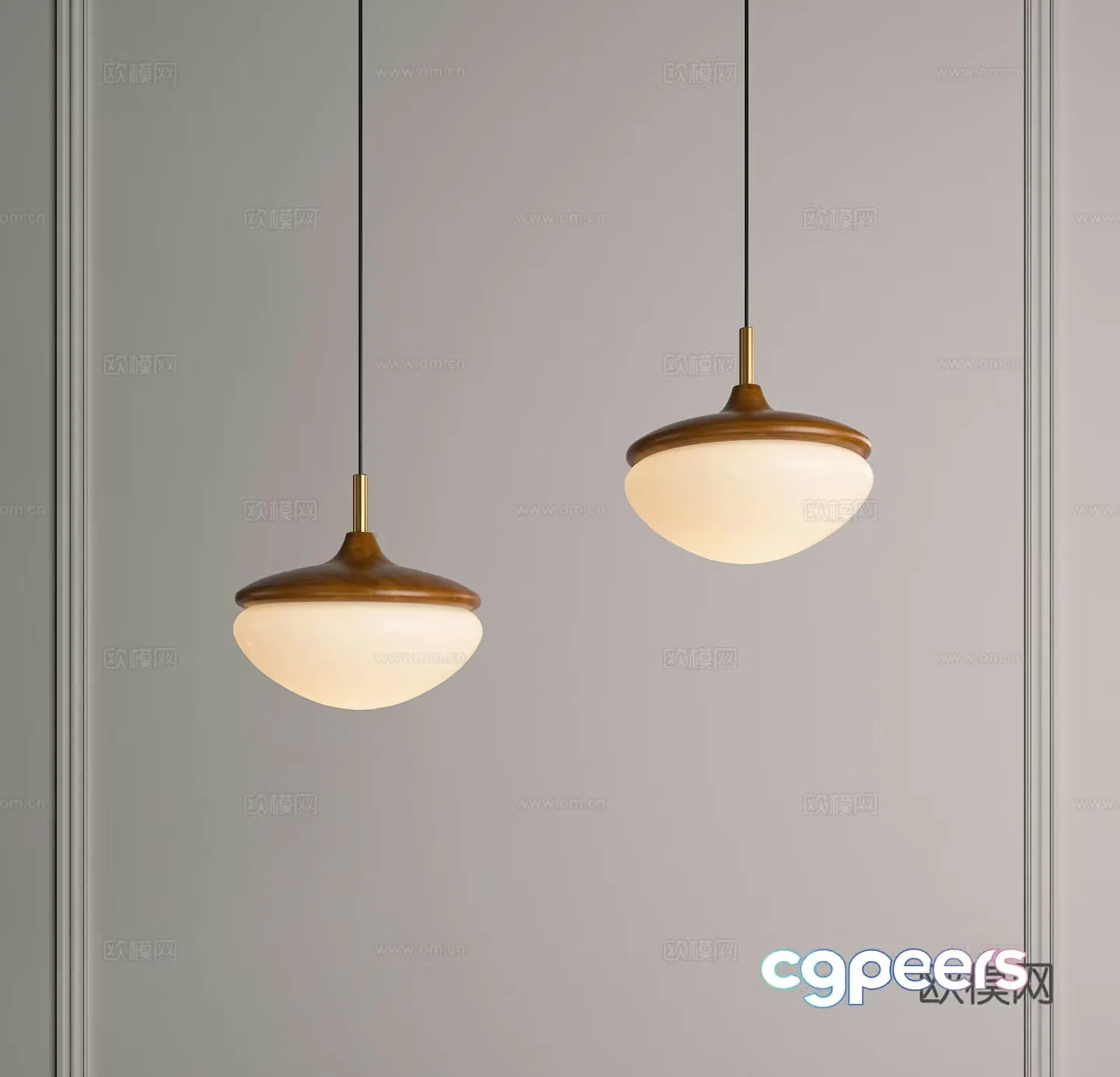 Restaurant Chandeliers Middle Chandeliers Creamy Chandeliers French Chandeliers Log Chandeliers 3D Model