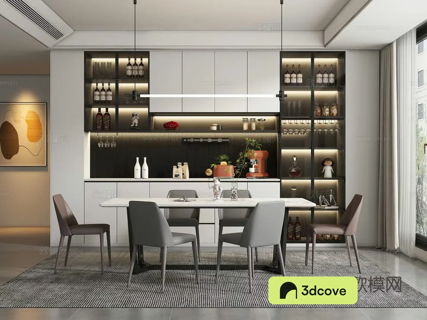 Modern restaurant