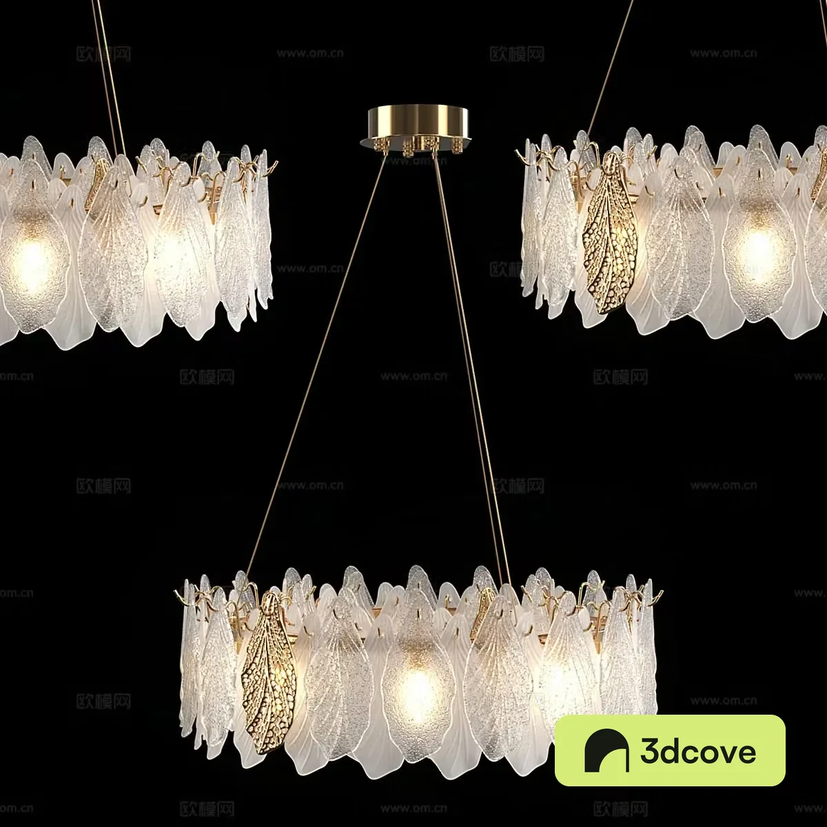 Modern simple chandelier light luxury chandelier restaurant chandelier
