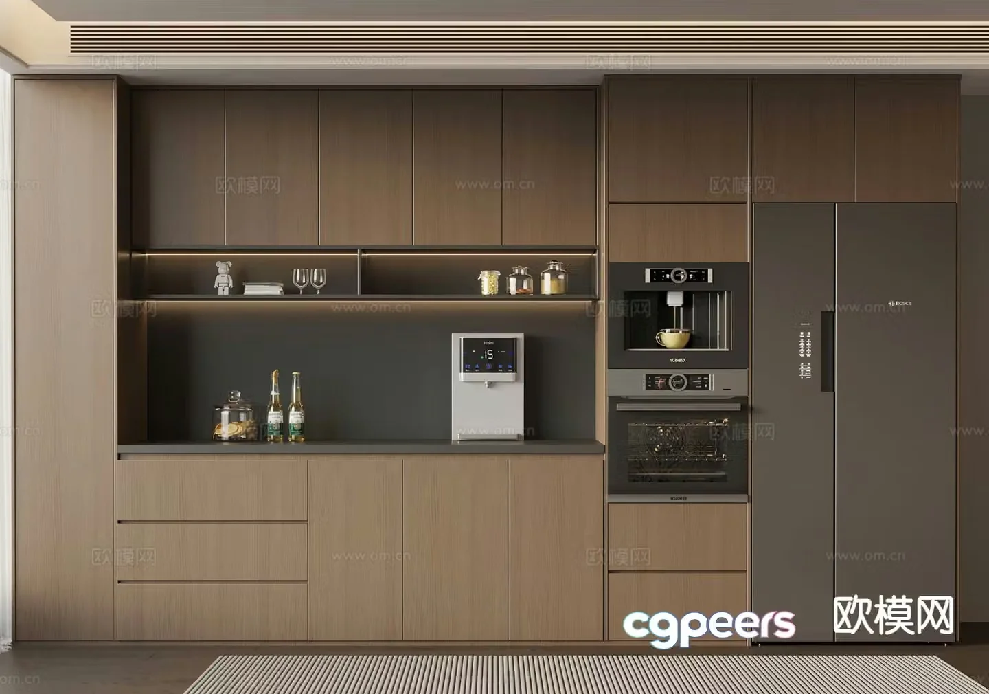 Italian sideboard 3d model