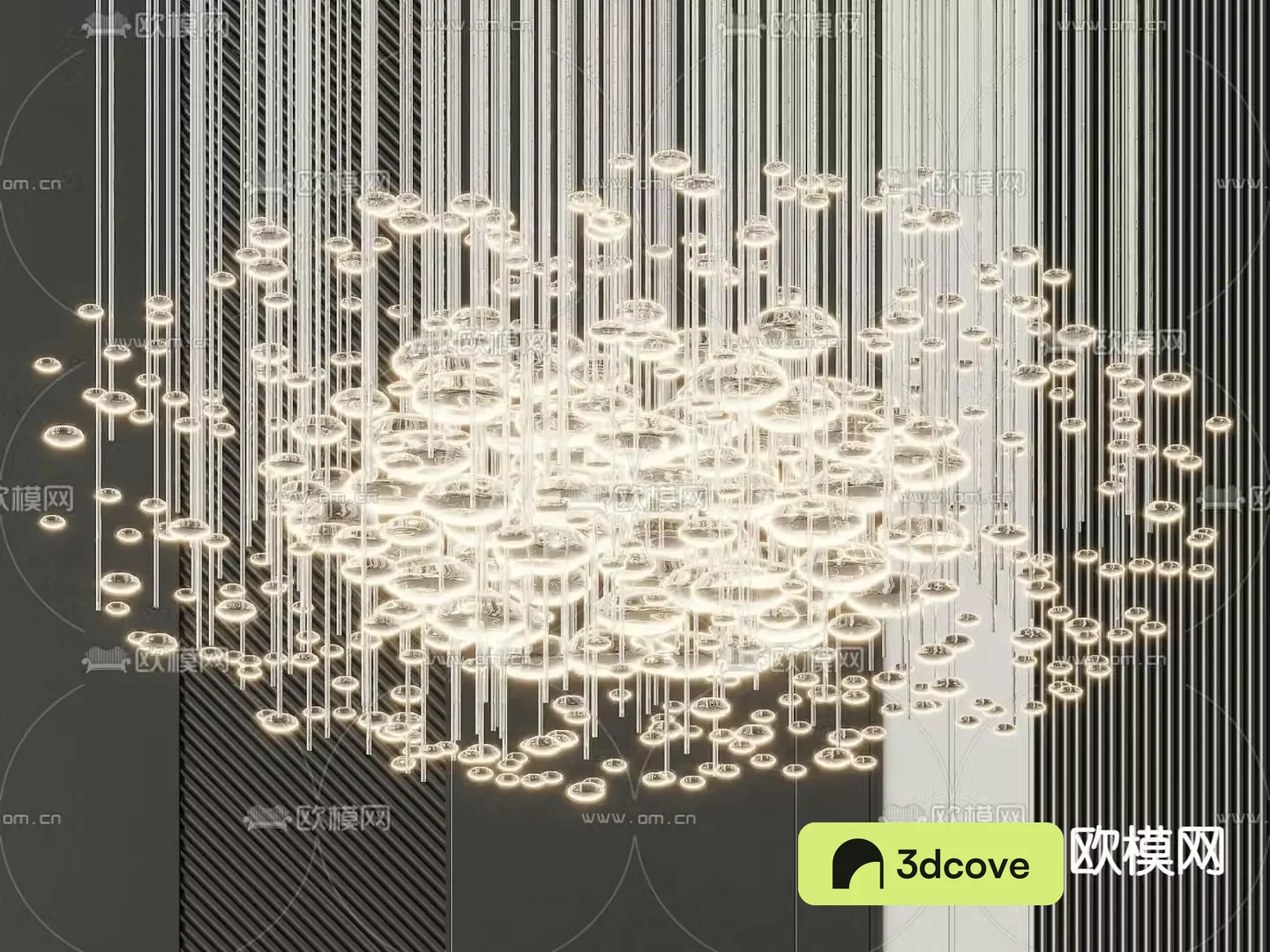 Light luxury decorative lamp crystal lamp