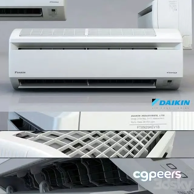 3ds Max Free – Daikin FTXN25KEV1B