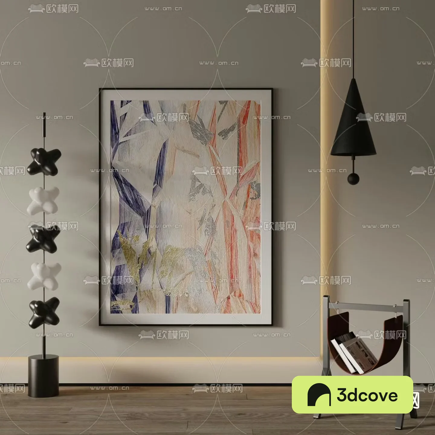 Modern decorative painting hanging painting