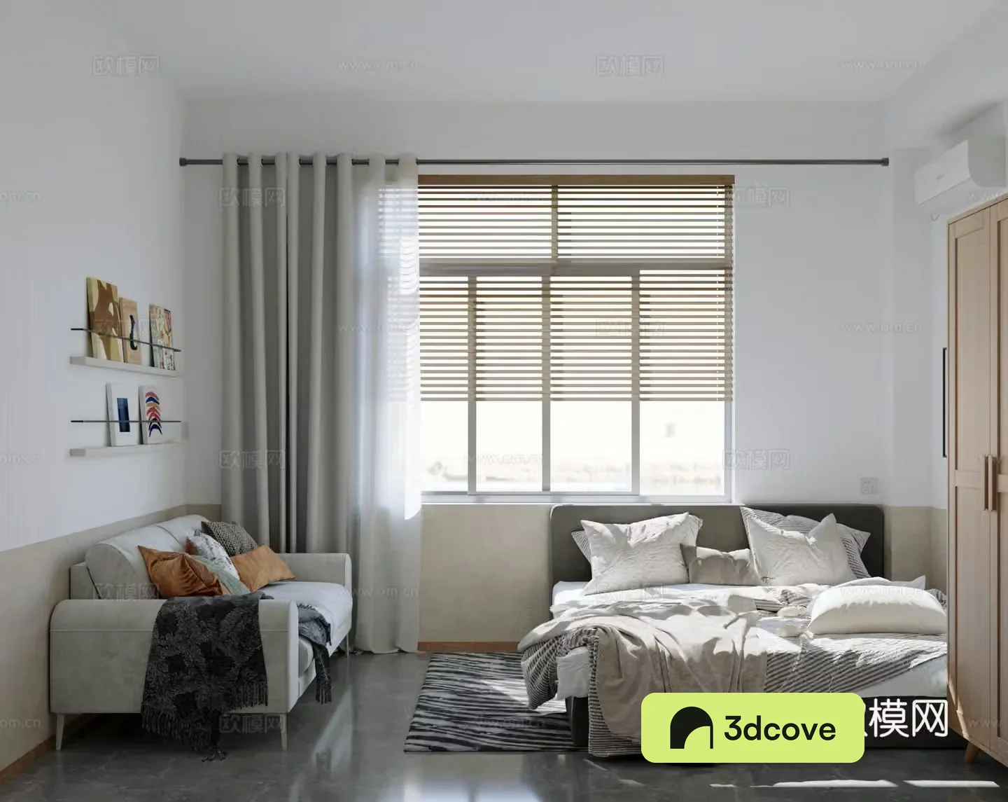 Modern bedroom