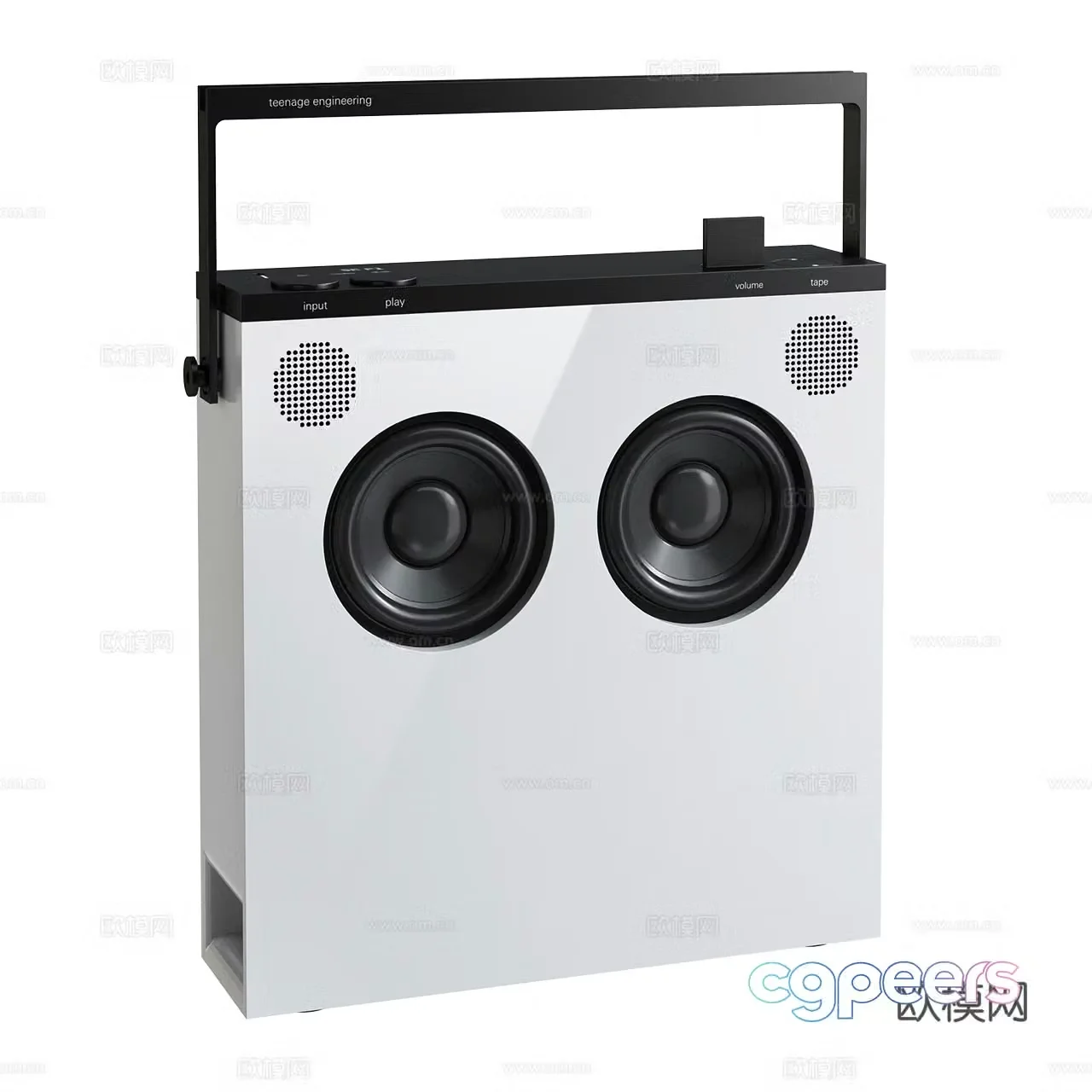 Teenage Engineering Minimalist Speaker 3D Model