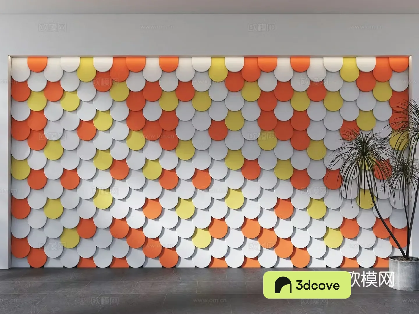 Fish scale wall Fish scale ceramic tiles Fish scale tiles Decorative pendants Modern wall decoration