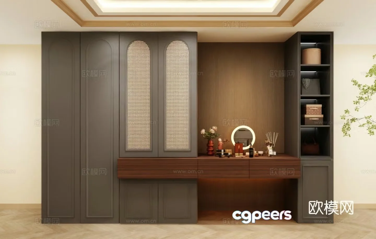 Wardrobe design Wardrobe renderings Wardrobe wardrobe design Wardrobe cabinet 3d model