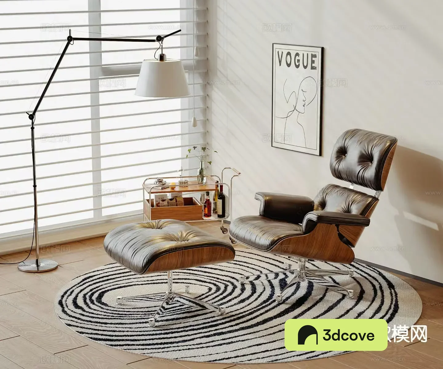 Italian style chair leisure chair lounge chair