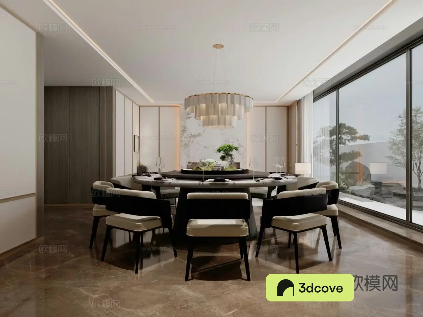 New Chinese style Chinese restaurant private room