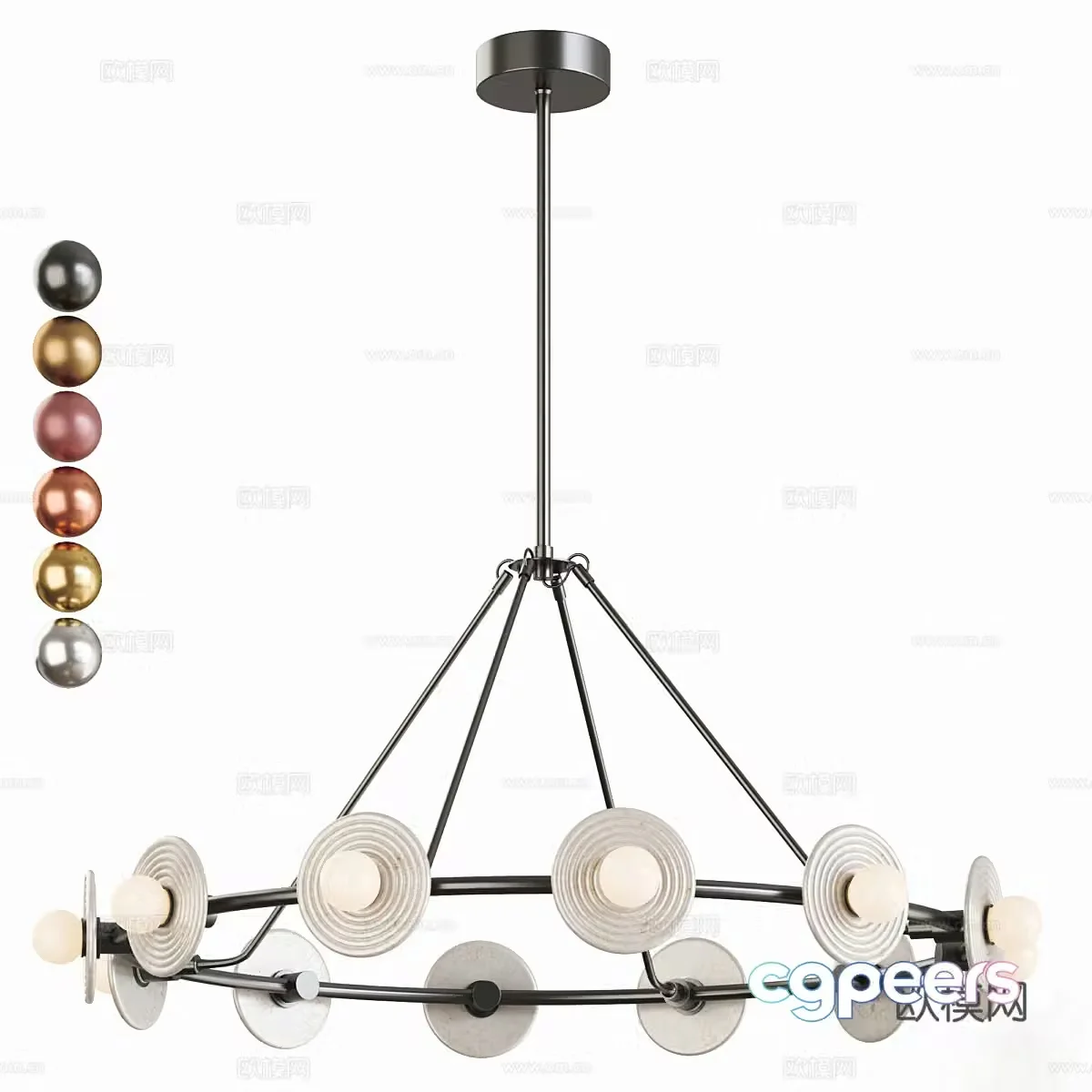 Chandelier 3d model