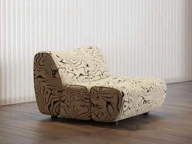 Modern Patterned Chair 3D Model – 16754 – VRAY Render