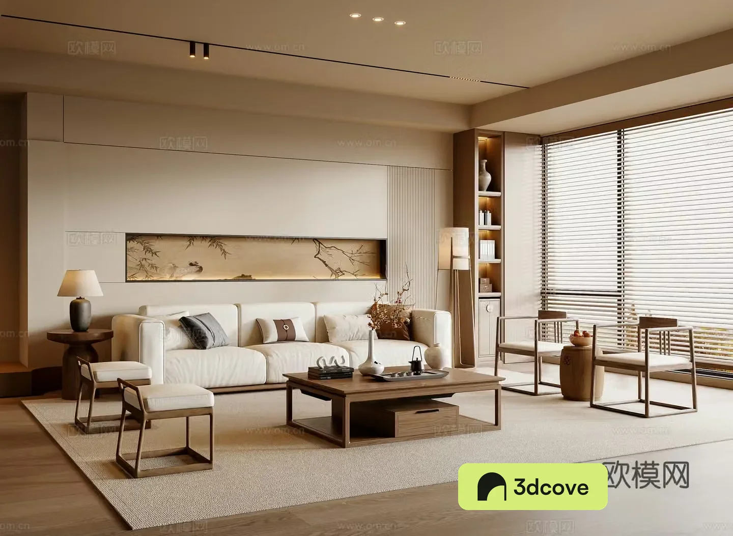New Chinese living room