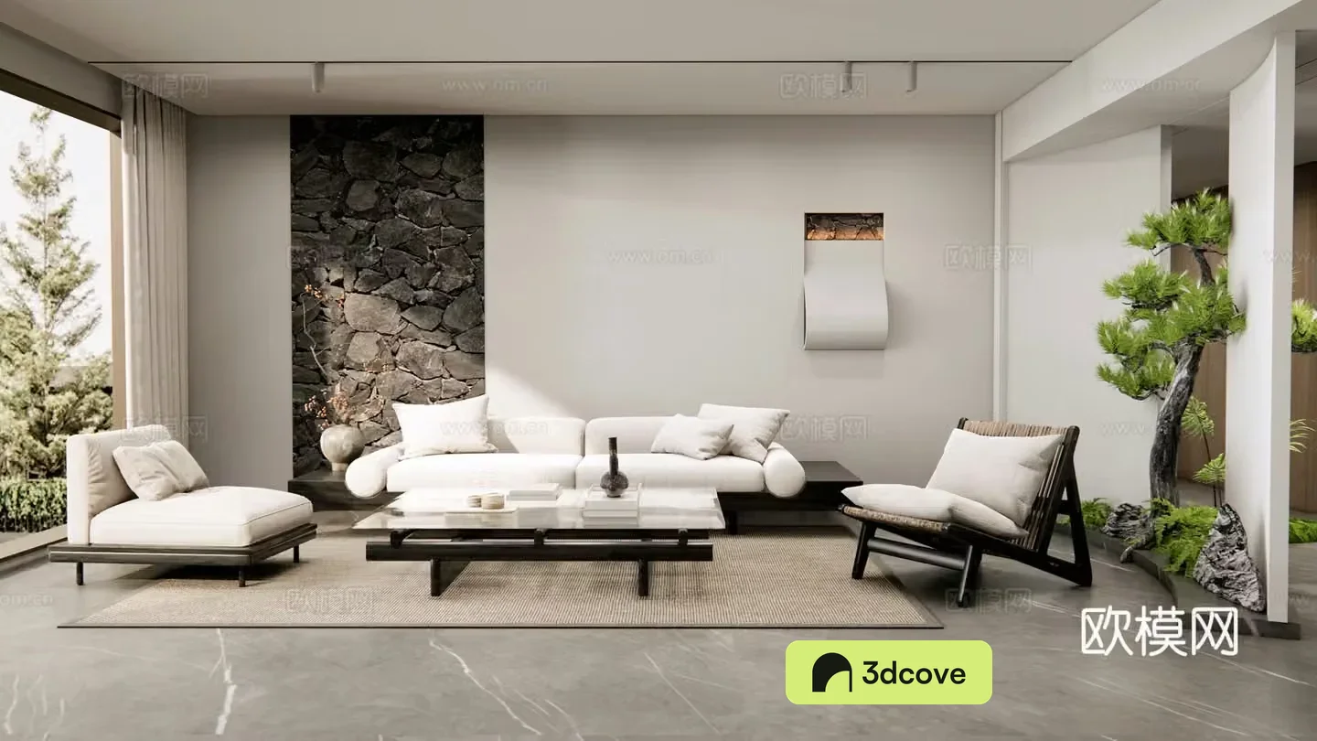 Modern B&B Living Room