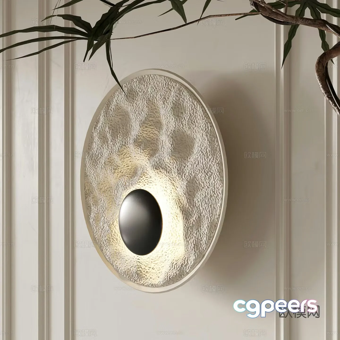 Wall lamp French wall lamp Decorative lamp 3d model