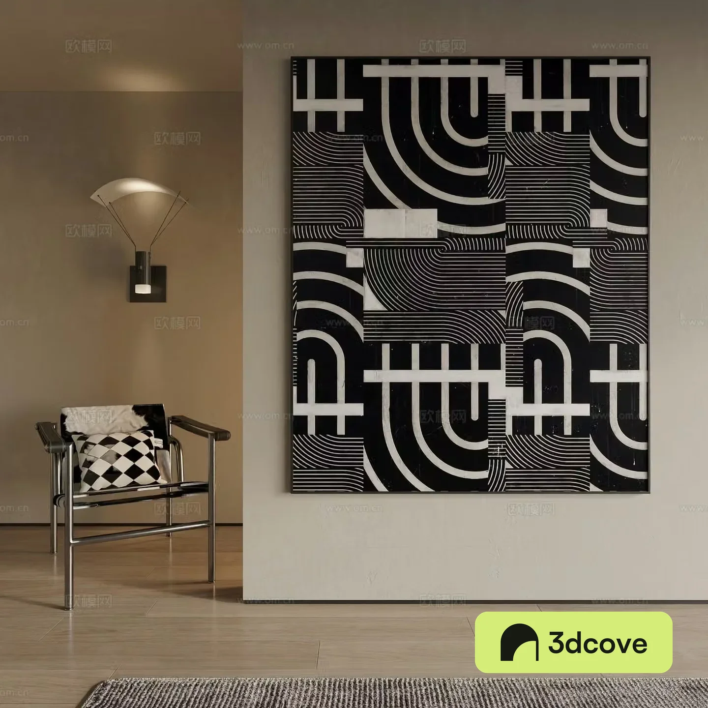 Modern decorative painting