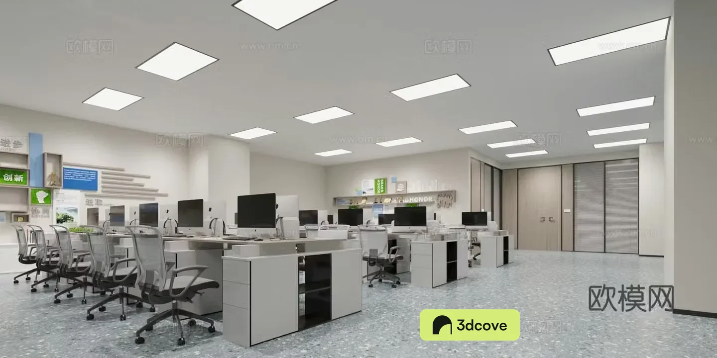 Modern Public Office Area Public Office