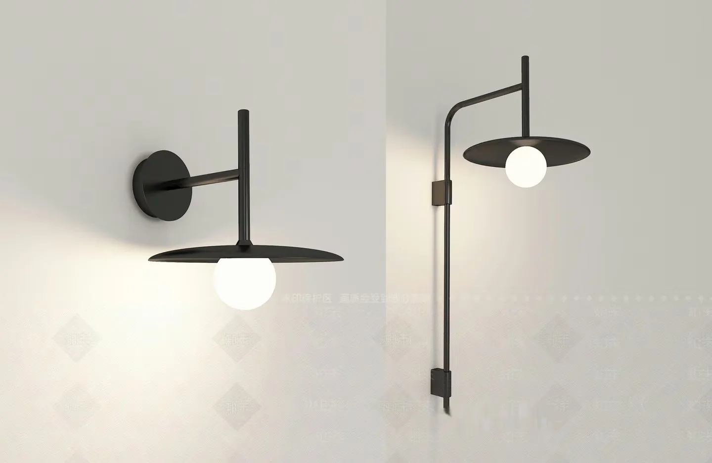 Modern Light Fixture 3D Model – 12285 – VRAY Render