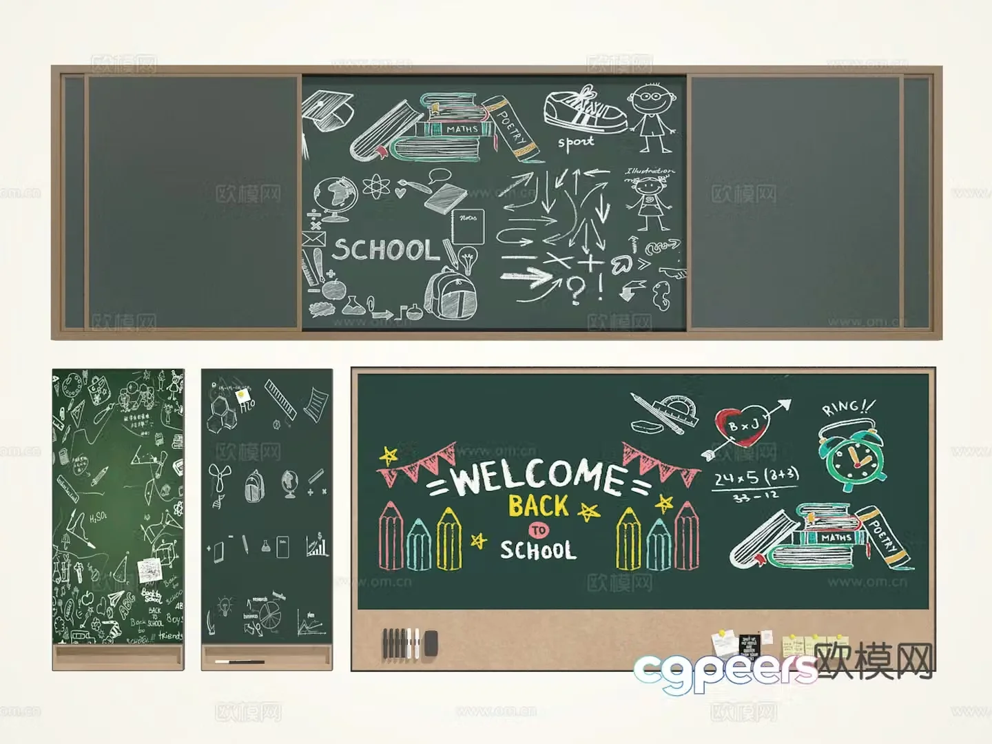 Word board 3D model