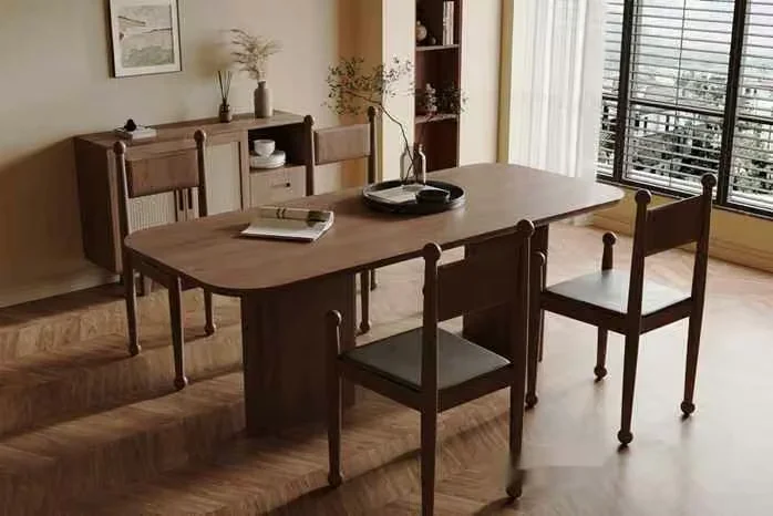 Wooden Dining Table 3D Model – 20215 – VRAY Render