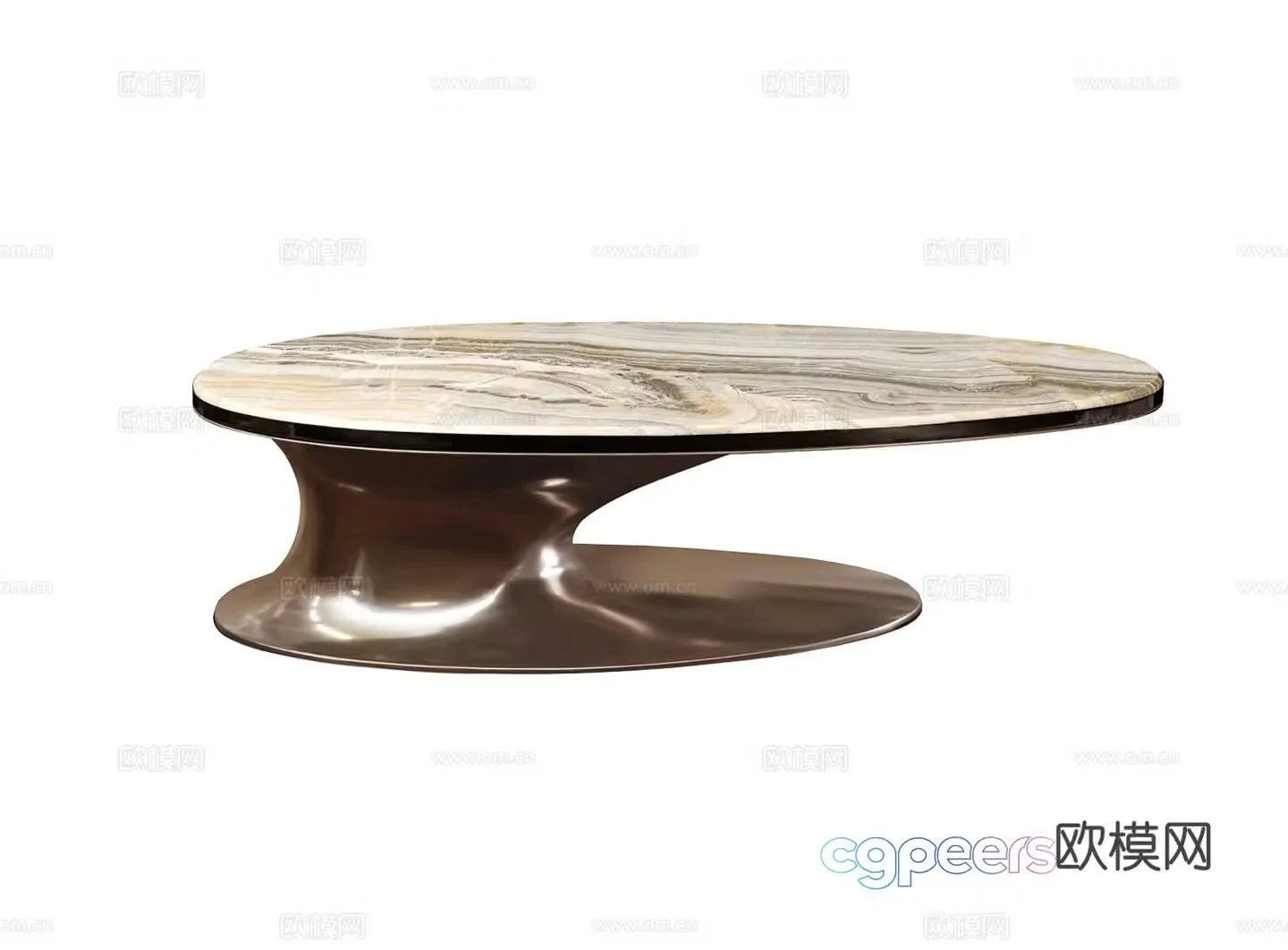 Visionnaire Sowilo Coffee Table 3D Model