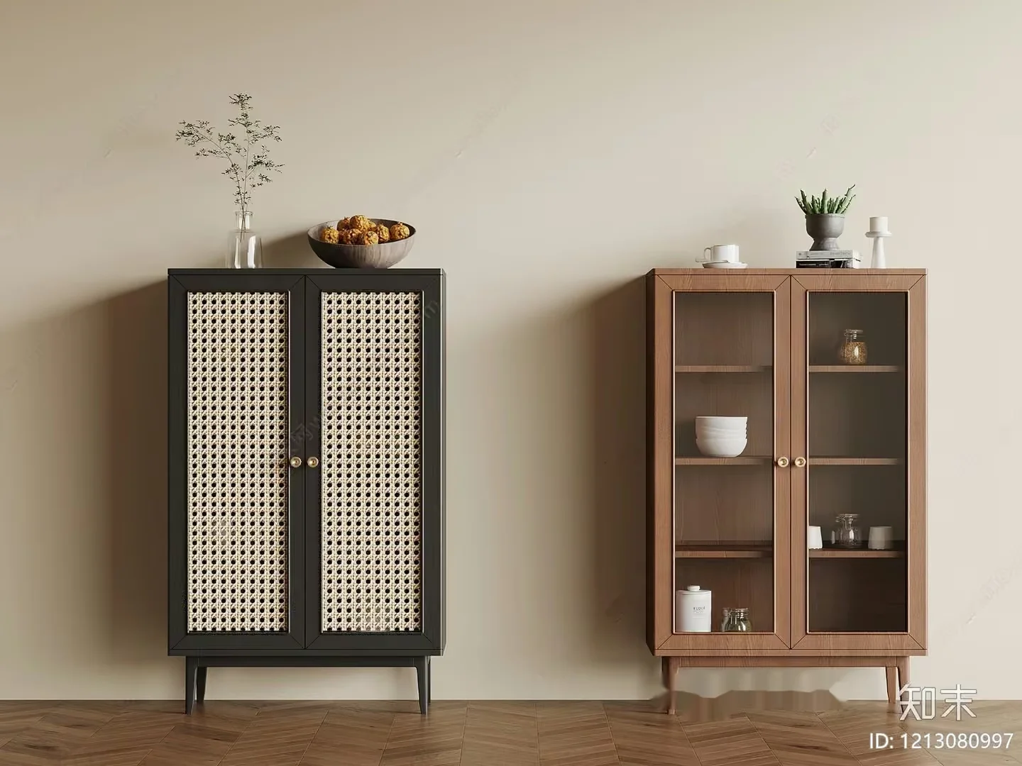 Mid-Century Modern Furniture 3D Model – 20458 – VRAY Render