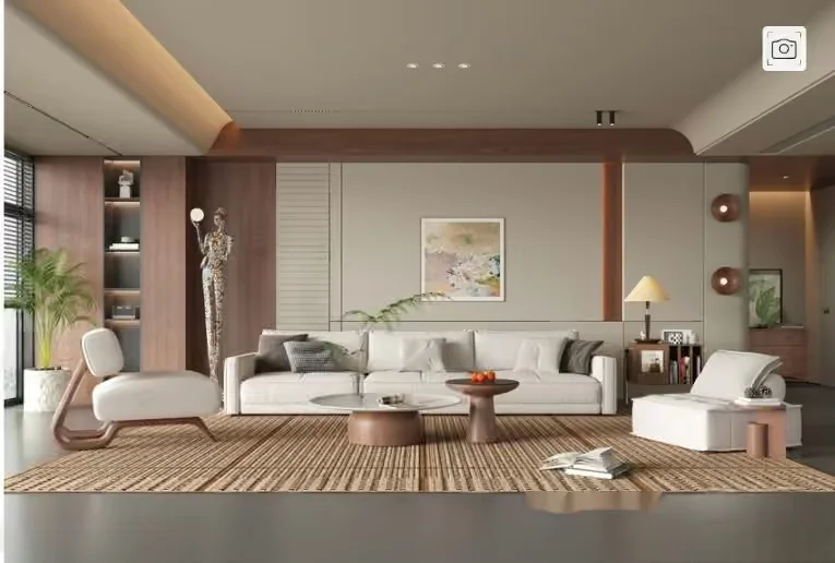 Modern Living Room 3D Model – 13479 – CORONA Render