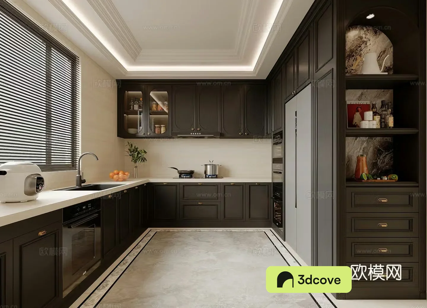 French kitchen