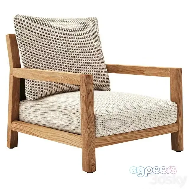 3ds Max Free – B&B Italia Pablo Outdoor Armchair