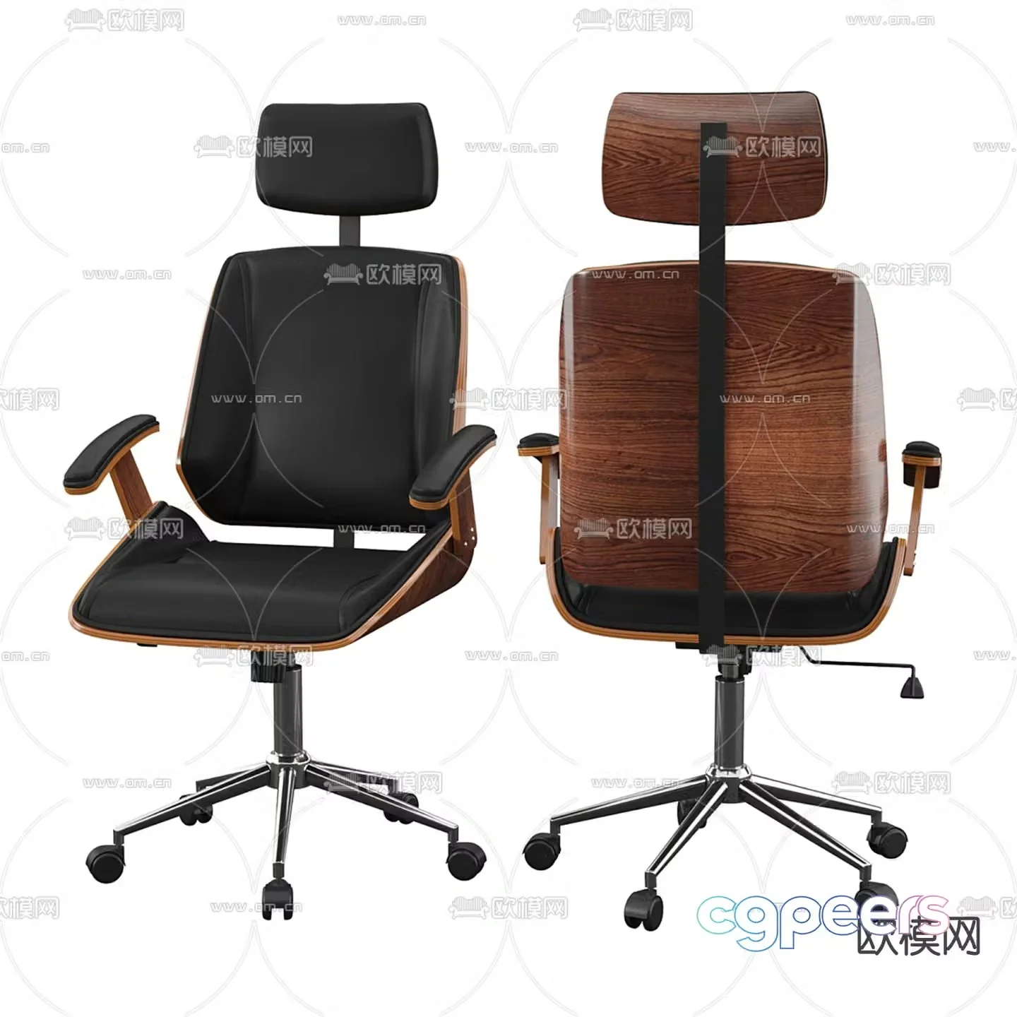 Office chair executive chair 3d model