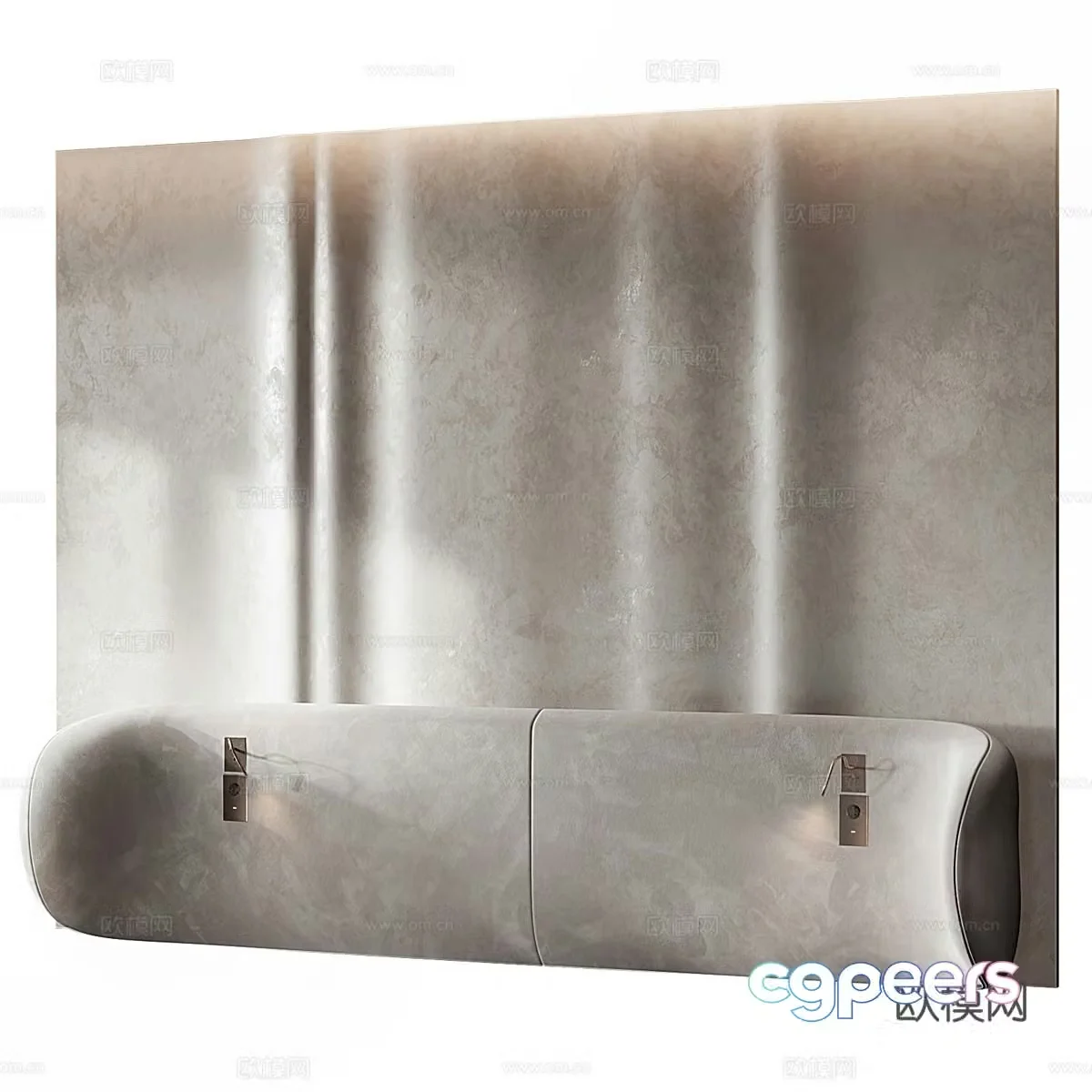 Background wall 3d model
