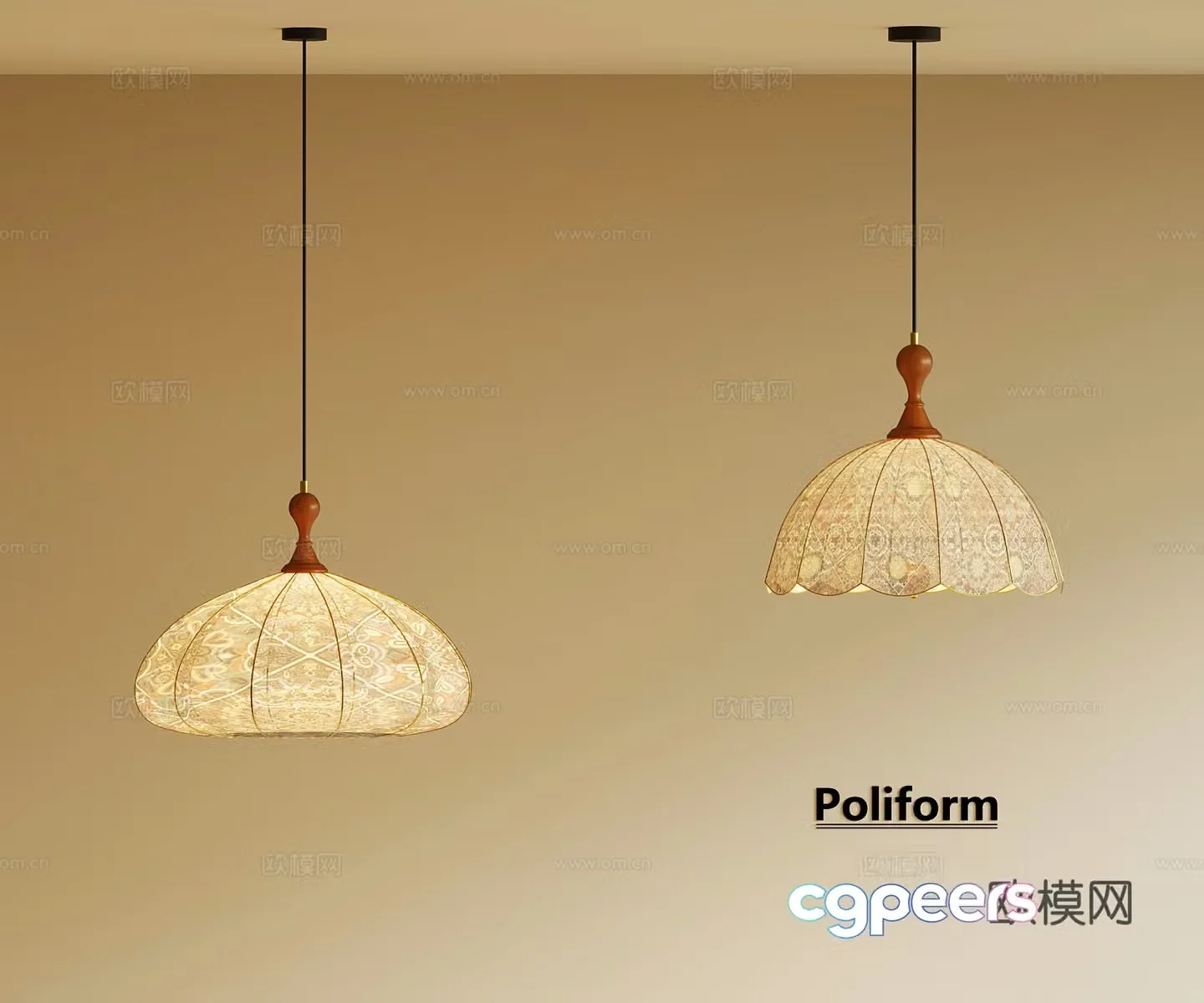 Chandelier American Chandelier 3D Model