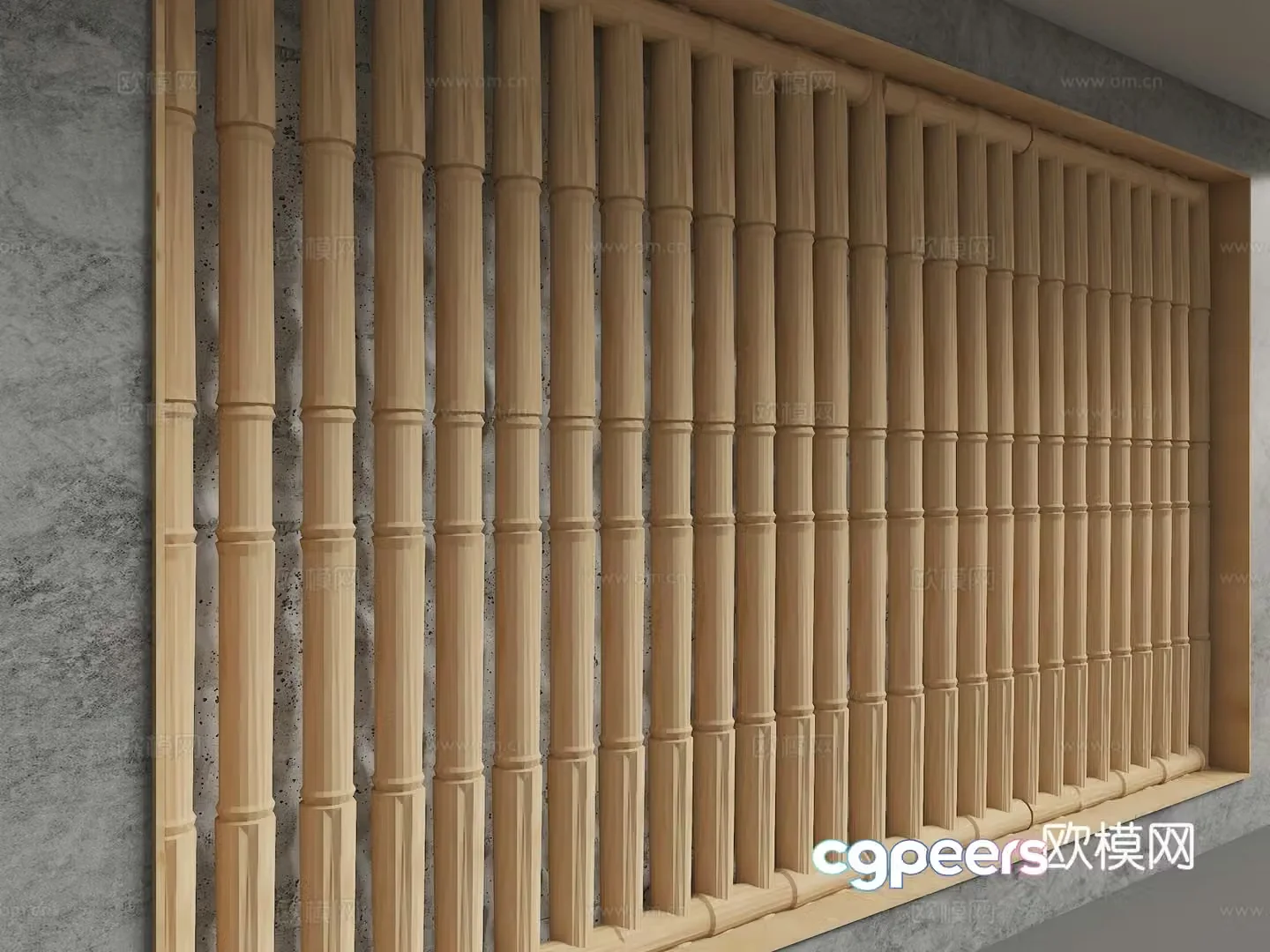 Modern partition 3d model