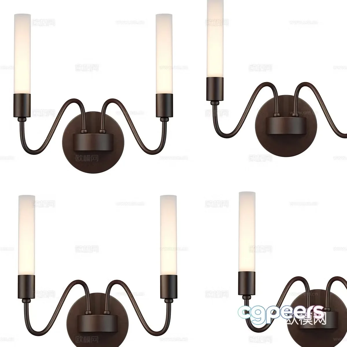 Nordic simple wall lamp wall lamp simple wall lamp decorative wall lamp living room wall lamp 3d model