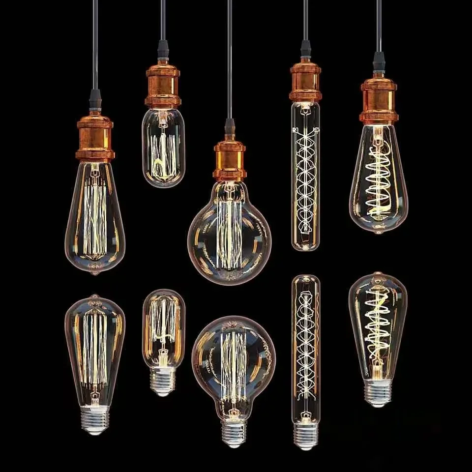 Vintage Light Bulbs 3D Model – 23644 – CORONA Render