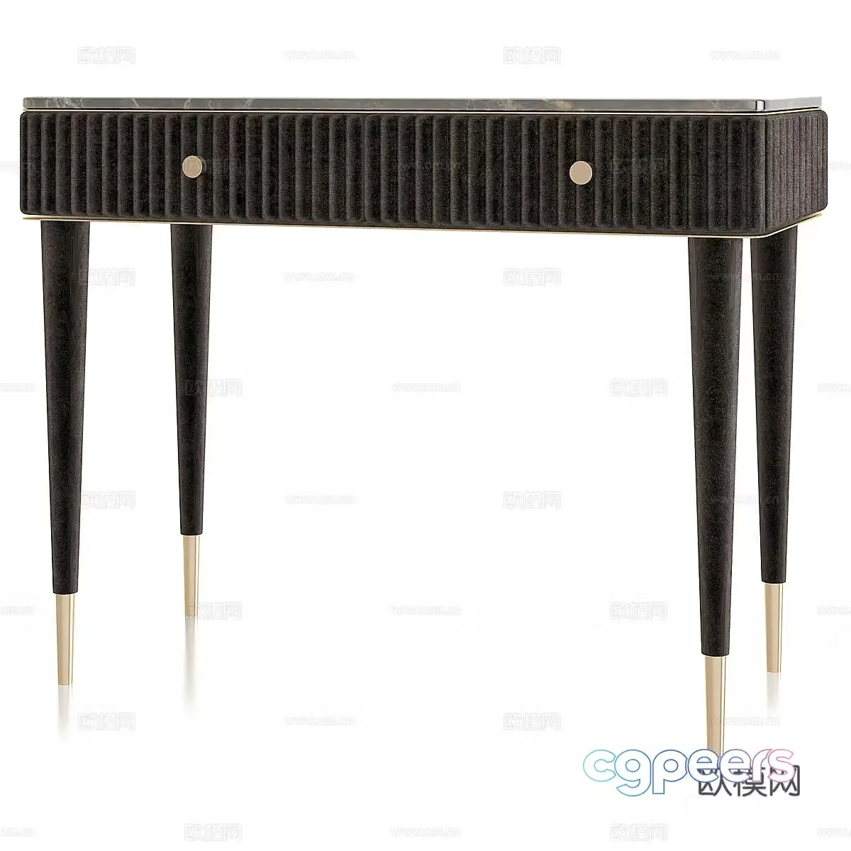 Modern dressing table 3d model