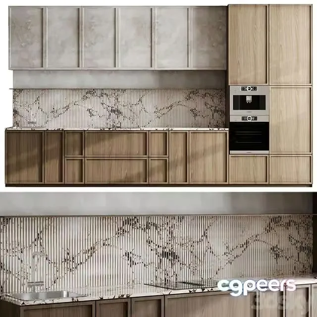 3ds Max Free – Kitchen Appliance Bosch Kitchen 143