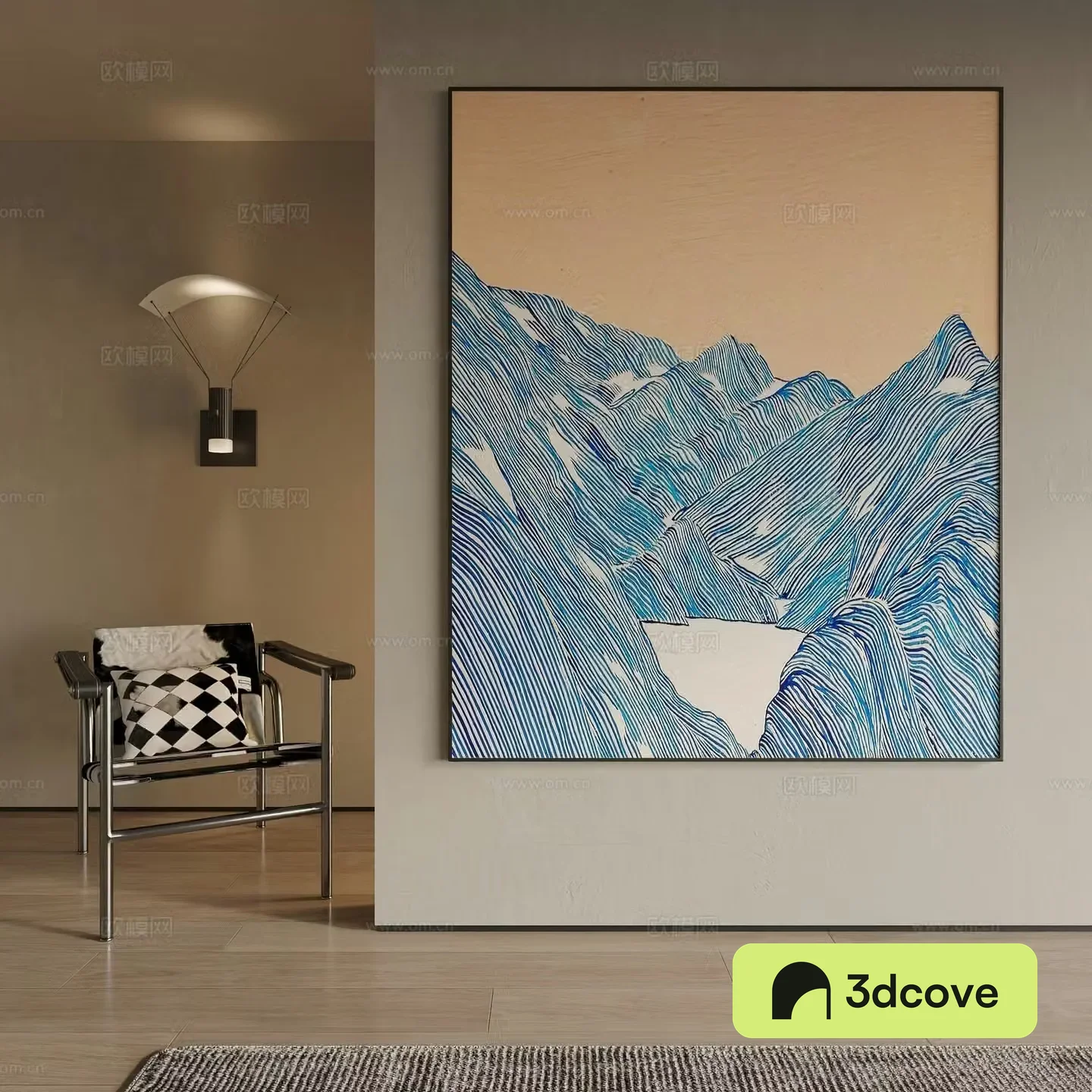 Modern decorative painting
