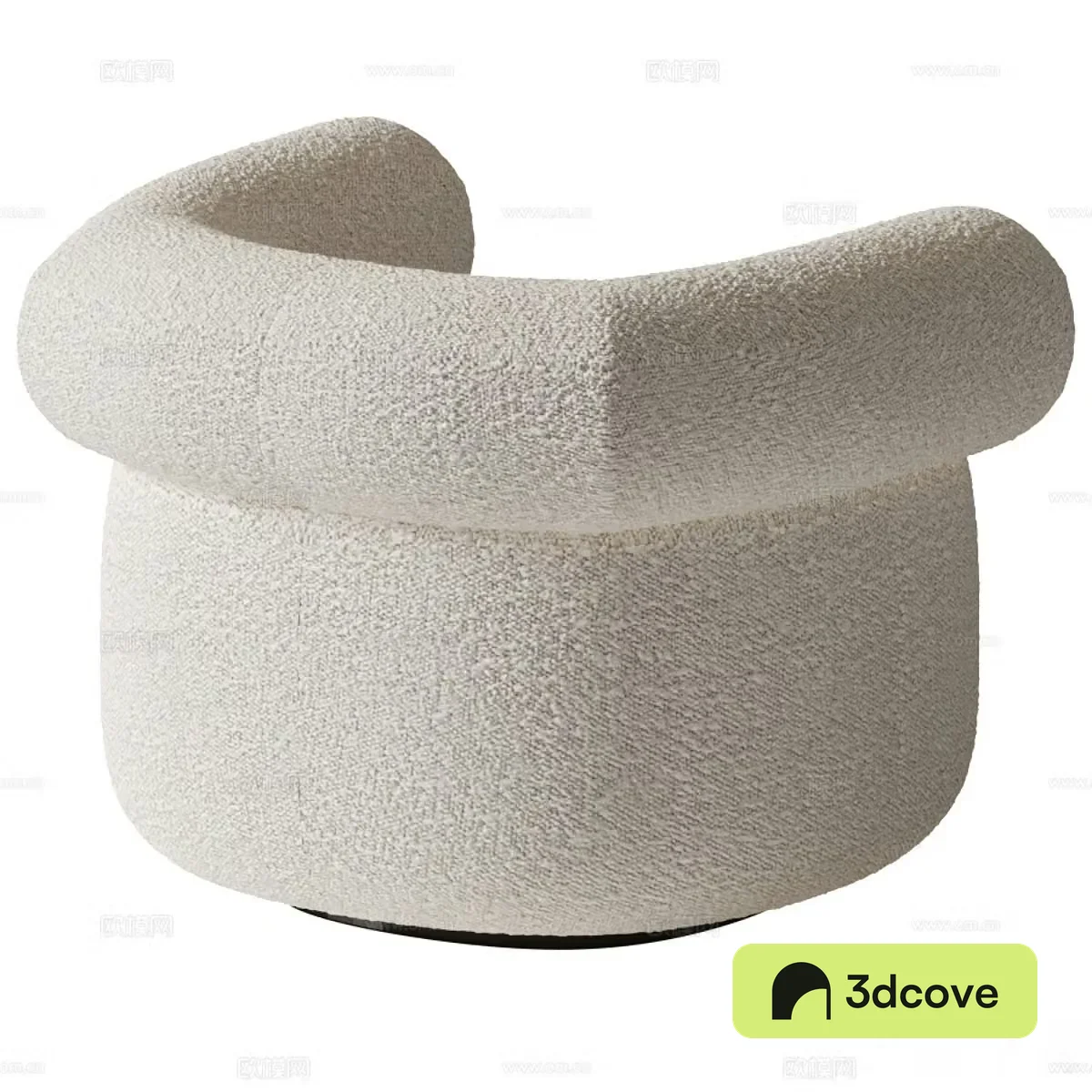 Single sofa velvet sofa