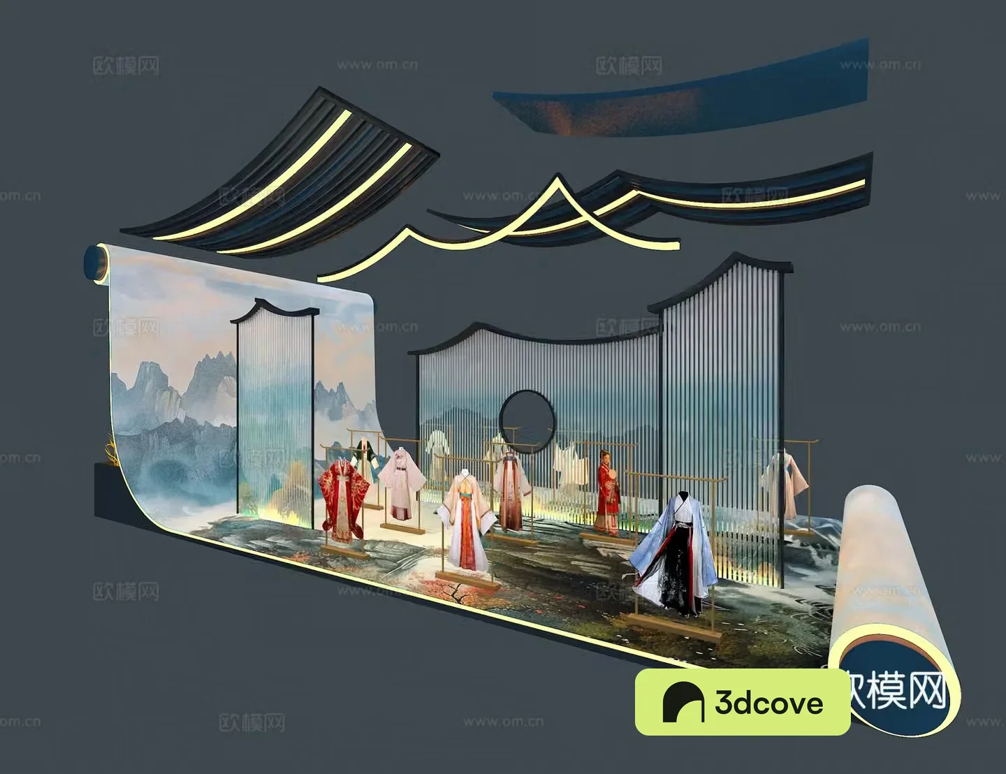 Hanfu booth
