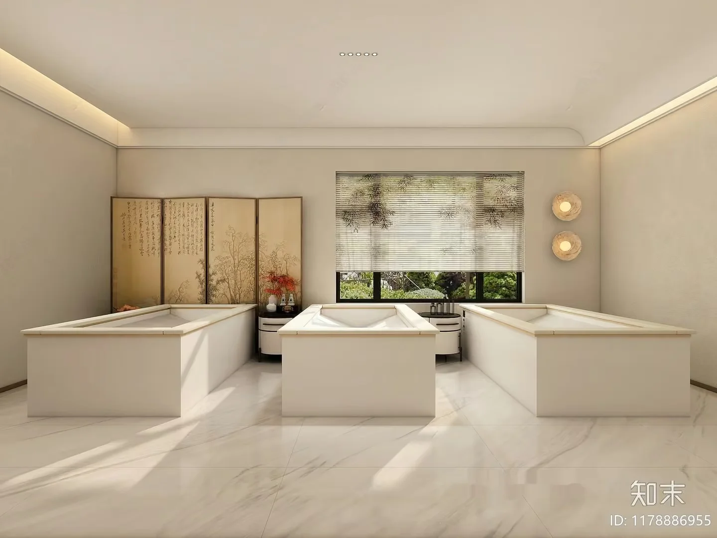 Modern Minimalist Room 3D Model – 11762 – VRAY Render