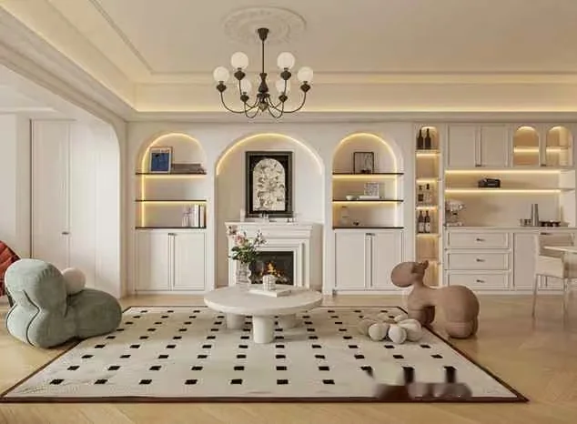 Modern Living Room 3D Model – 16248 – VRAY Render