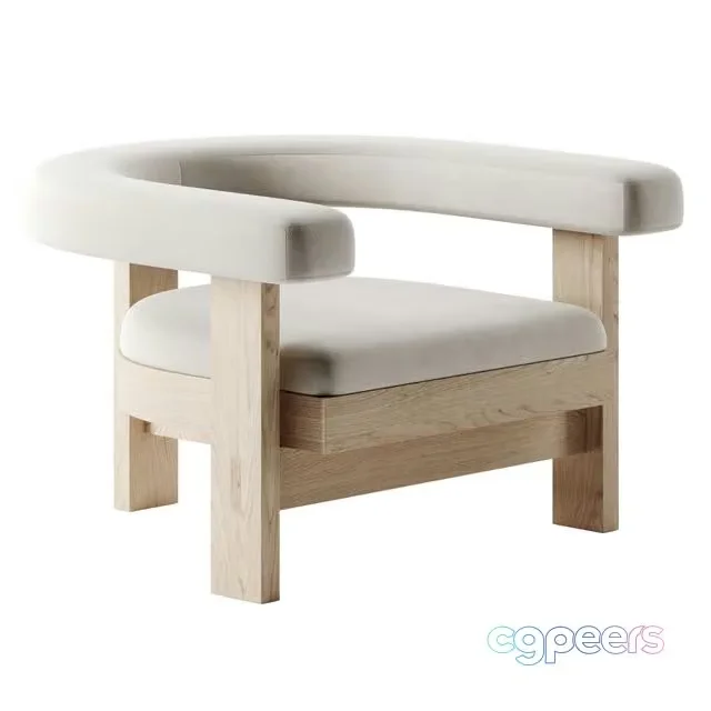 3ds Max Free – SILLA PISTA ARMCHAIR by Jorge Luis Cruzata